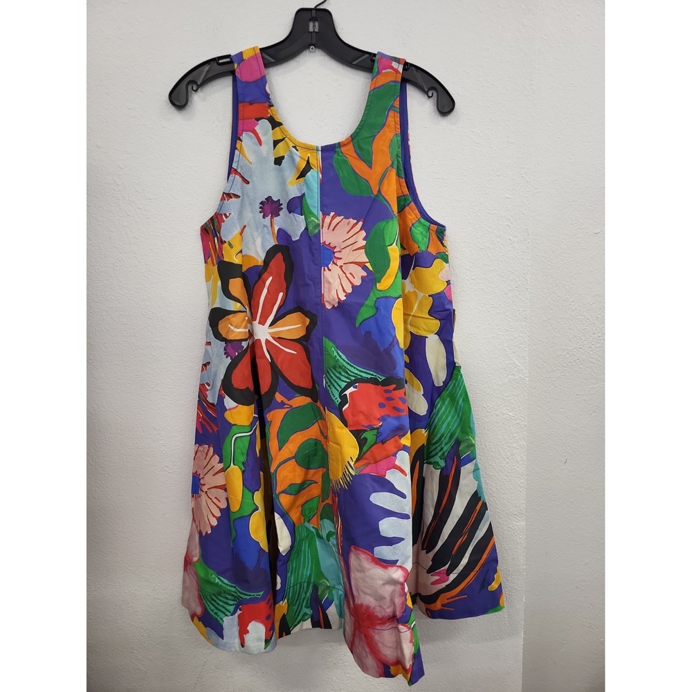 Maeve Anthropologie Keiko Mini Dress Multicolor Size Large NWT